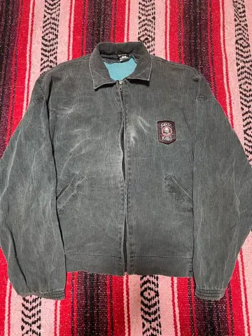 SKATE RAGS 코듀로이 재킷 빈티지 그린