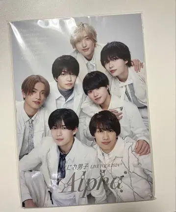 나니와단시 LIVE TOUR 2024 Alpha 팜플렛