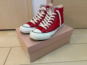 CONVERSE ADDICT CHUCK TAYLOR HI RED 28cm