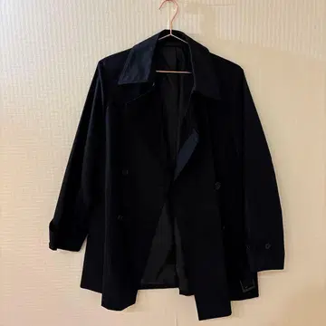 블랙 트렌치코트 L 사이즈 유니클로