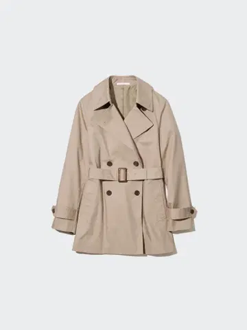 블랙 트렌치코트 L 사이즈 유니클로