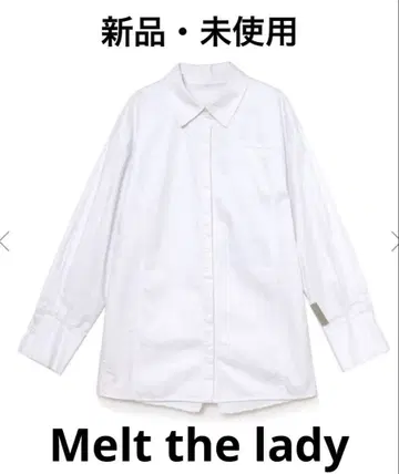 [ 새상품 ] melt the lady 레이어드 셔츠