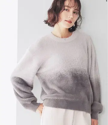 그라데이션 니트