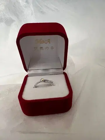 [ 11/25까지 판매 ] 날씨의 아이 공식 콜라보 moca 반지