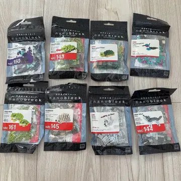 나노블럭 새상품 미개봉 8개 세트