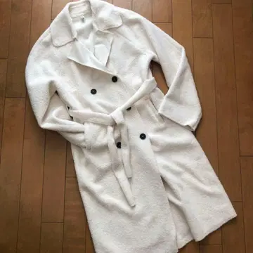 미사용 새상품 후와후와 롱 코트 3XL