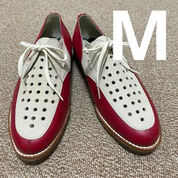 레어 미사용 새상품 핑크하우스 펀칭 옥스퍼드 로퍼