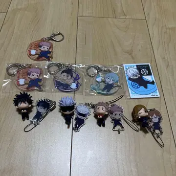 주술회전 키링 미니 피규어 전 13개