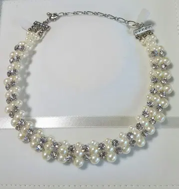 펄 디자인 목걸이