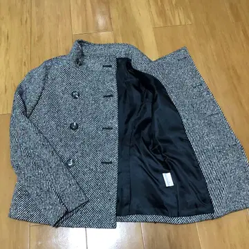 [ 새상품급 ] INDIVI 인디비 울 코트 그레이 계열 사이즈 S