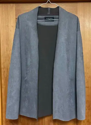 UNITED TOKYO 노카라 자켓 사이즈 2 그레이