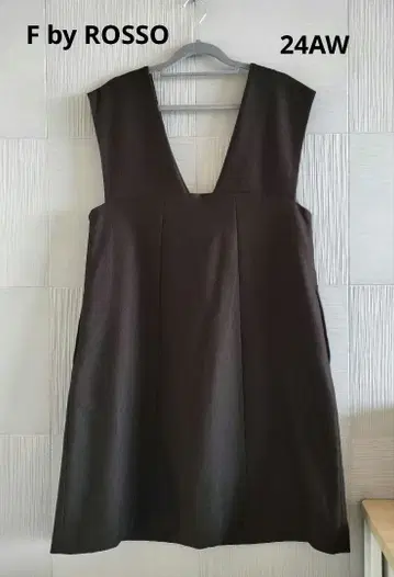 F by ROSSO 2WAY 피케 미니 점퍼 원피스