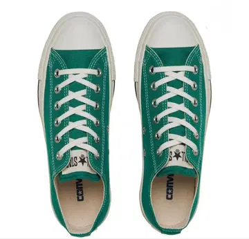 컨버스 올스타 워시드 캔버스 OX 그린/23.5cm