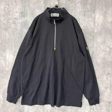 PGA TOUR 하프 지퍼 하이넥 로고 풀오버 골프웨어