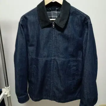 [ 새상품급 올가을 모델 ] UNIQLO 집업 숏 블루종 데님 M 사이즈