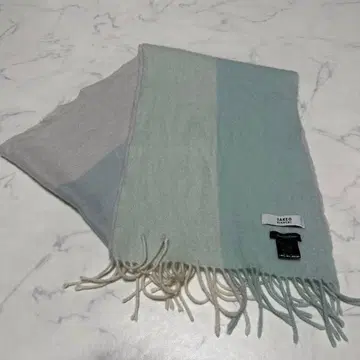 새상품급 다케오 키쿠치 캐시미어 100% 머플러 4색 바이컬러 그린 핑크