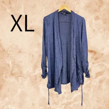 INC XL 네이비 루즈핏 가디건