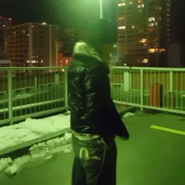 00s 충전솜 퍼 자켓