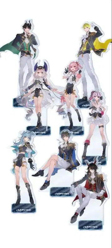 OVERTURE 아크릴 스탠드 NIJISANJI 풀세트