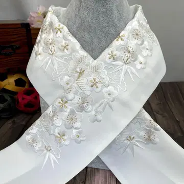 화려한 자수 장식용 깃 일본제 새상품