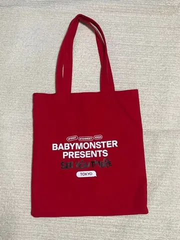 BABYMONSTER SEE YOU THERE 팬미팅 토트백