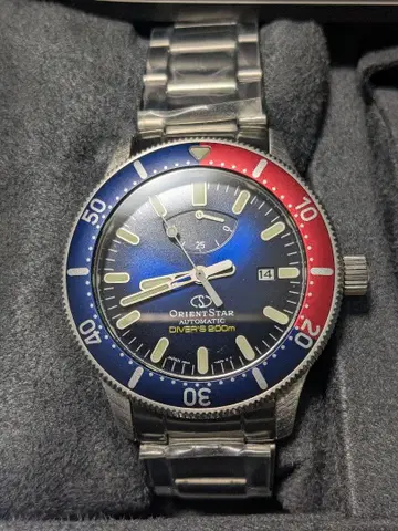 미사용 새상품 오리엔트 스타 다이버 RK-AU0306L