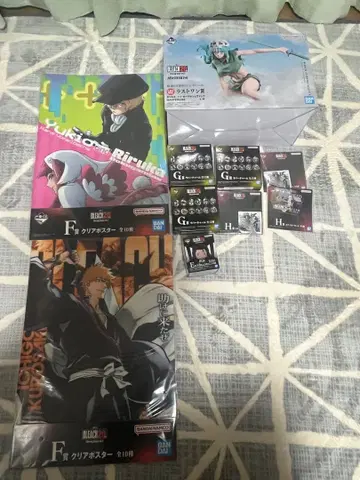 BLEACH 20주년 기념 피규어 & 클리어 포스터 세트