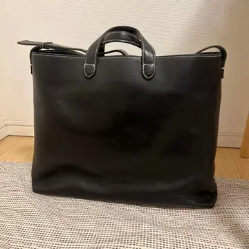 츠치야 가방 디아리오 2way 토트 블랙 한정판