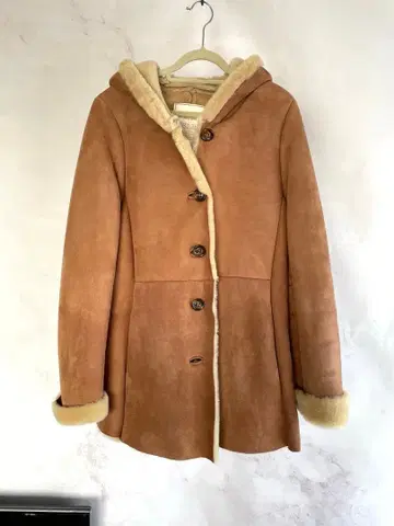 SLOBE IENA 슬로브 이에나 리얼 무스탕 코트 거의 미사용 새상품급