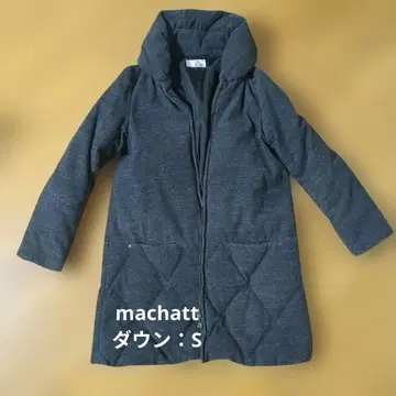 machatt 퀼팅 다운 자켓 S