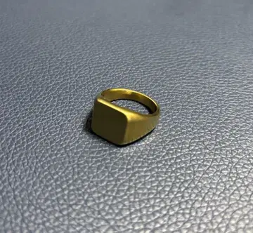 골드 도장 반지 스테인리스 소재