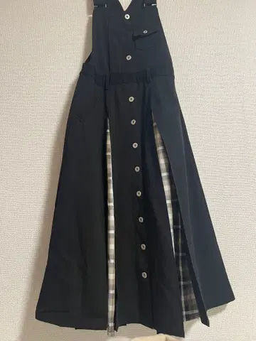 캔디 스트리퍼 오버롤 스커트