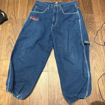 EMINEM 벌룬 실루엣 데님 34