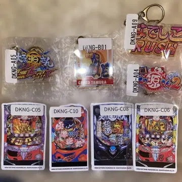 목수의 겐상 웹 아크릴 키링 4종 스티커 4종