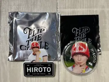 니시 히로토 캔뱃지 명찰 INI FLIP THE CIRCLE