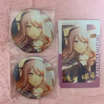 아키야마 미즈키 캔뱃지 에피카