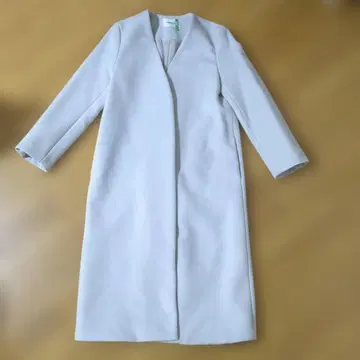 FRAY I.D 아이보리 롱 코트