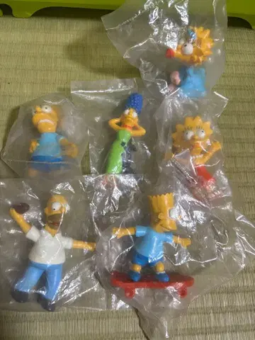 심슨 피규어 세트 6개