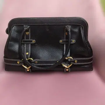 가죽 토트백 (블랙)