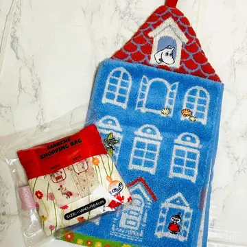 [리틀 미이] 에코백 & 무민 저택 드레스 타월 MOOMIN