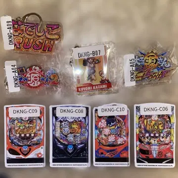 목수의 겐상 웹폰 아크릴 키링 4종 스티커 4종