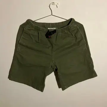 그라미치 하프 팬츠 그린 밀리터리 카키 G-SHORT