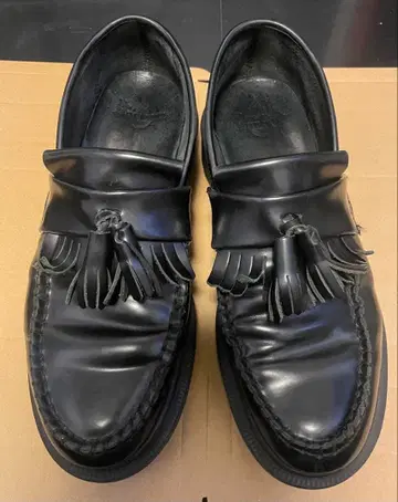 [닥터마틴] 에이드리안 로퍼 블랙 UK5