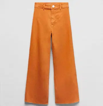 ZARA 자라 데님 MARINE STRAIGHT 오렌지 마린 스트레이트