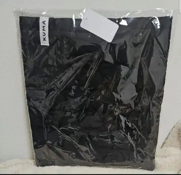 나가노 캐릭터 퀼팅 토트 페이스 블랙