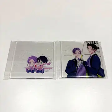 야마다 노노노 레토릭 아크릴 코스터 2개 세트 묶음 판매