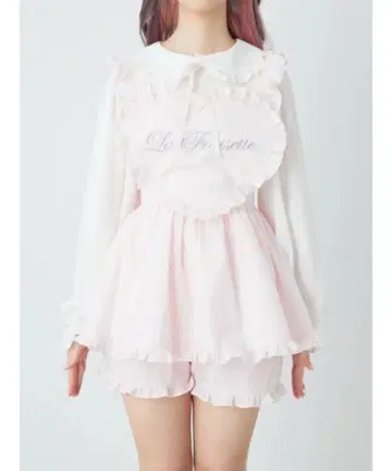 Ank Rouge 하트 에이프런 셋업