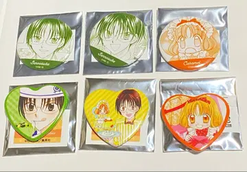 꿈빛 파티시엘 캔뱃지 안도 & 캐러멜 세트