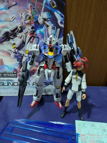 풀 메카닉스 에어리얼 1/100과 증정 슬레타 머큐리