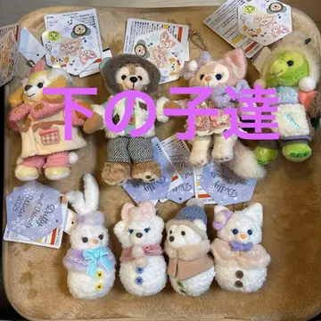 봉제 인형 참 눈사람 시크릿 오브 스노위 데이 4개 세트